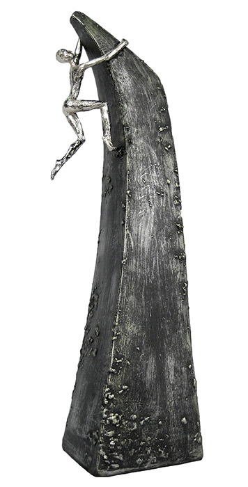 Figure Holding On Decoration